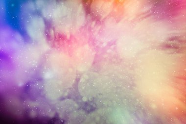 ışıklar ve yıldız bokeh ile zarif arka plan defocused