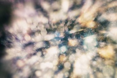 Bulanık bokeh ışık arka planı, Noel ve Yeni Yıl tatilleri arka planı