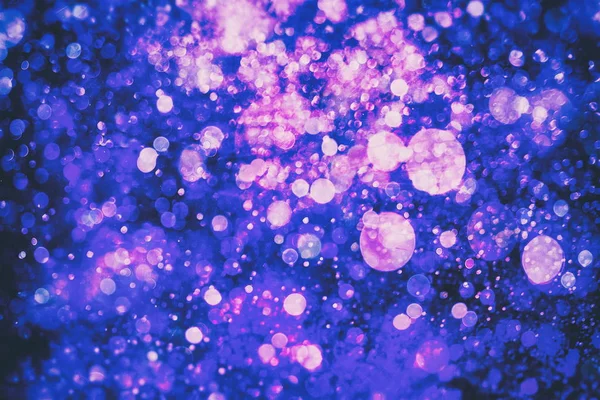 Luzes de disco. Elegante fundo abstrato com luzes bokeh e estrelas — Fotografia de Stock