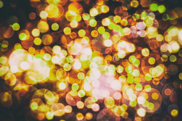 Luzes de disco. Elegante fundo abstrato com luzes bokeh e estrelas — Fotografia de Stock