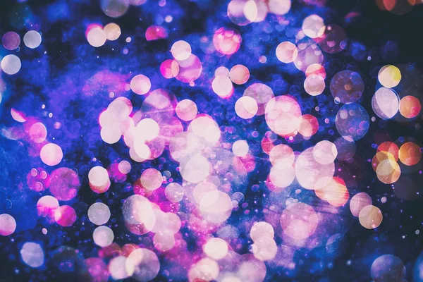 Аннотация Blurred Light Background, Festive elegant abstract background with bokeh lights and stars — стоковое фото