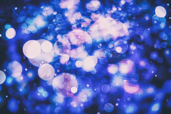 Abstract Blurred Light Background ,Festive elegant abstract background with bokeh lights and stars — Stock Photo, Image