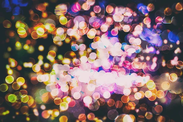 Abstract Wazig Licht Achtergrond, Feestelijke elegante abstracte achtergrond met bokeh lichten en sterren — Stockfoto