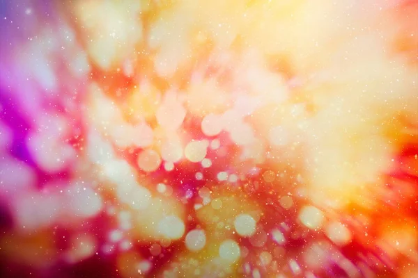 Elegante fundo abstrato com bokeh desfocado luzes e estrelas — Fotografia de Stock