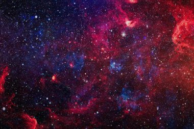 Parlak Yıldız Nebulası. Uzak galaksi. Soyut görüntü. Yüksek kalite