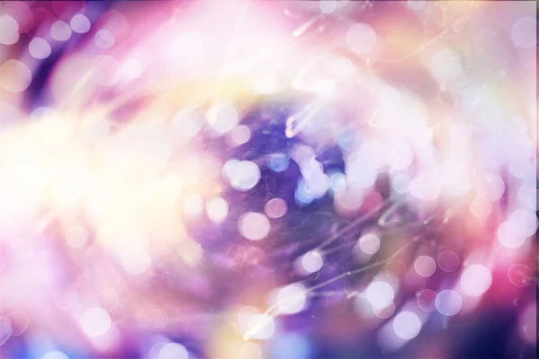 Bright light spots abstract bokeh blurred texture background — Stock Photo, Image