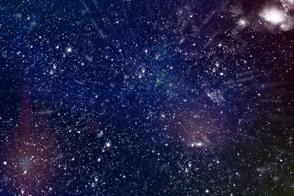 Барвистий Starry Night Sky Зовнішній Космічний фон — стокове фото