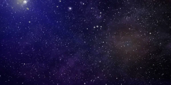 Arkaplanda bir sürü yıldız olan siyah boşluk