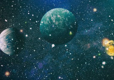 Dreamscape galaxy. Deep space. Science fiction fantasy in high resolution ideal for wallpaper. Elements of this image furnished by NASA.