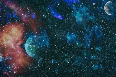 Dreamscape galaxy. Deep space. Science fiction fantasy in high resolution ideal for wallpaper. Elements of this image furnished by NASA.