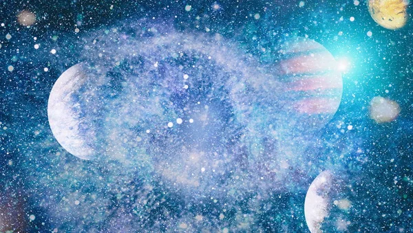 Αφηρημένο Φωτεινό Πολύχρωμο Σύμπαν Νεφέλωμα Του Έναστρου Ουρανού Νύχτα Στα — Φωτογραφία Αρχείου