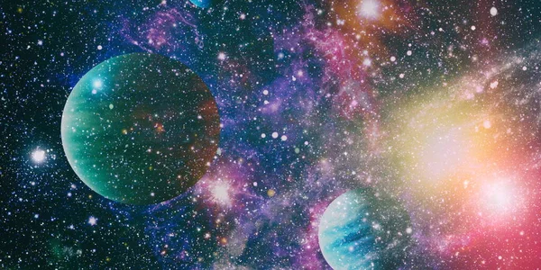 Tło Wszechświat Gromada Gwiazd Nebula Chmura Przestrzeni Streszczenie Galaxy Astronomicznych — Zdjęcie stockowe