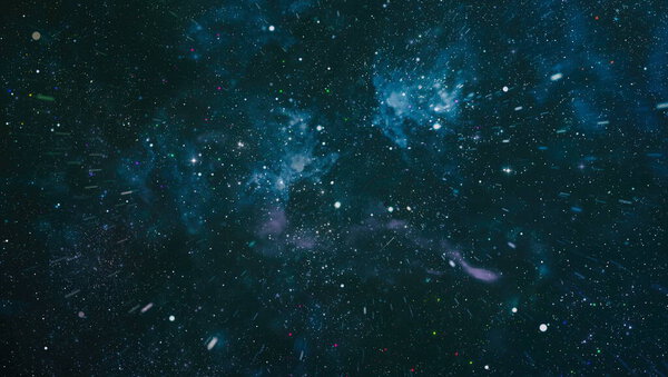 The nebula in outer space. Secrets of deep space.