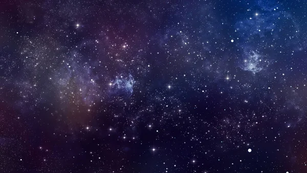 Αστέρια Και Γαλαξίας Διάστημα Ουρανό Νύχτας Σύμπαν Μαύρο Έναστρο Φόντο — Φωτογραφία Αρχείου