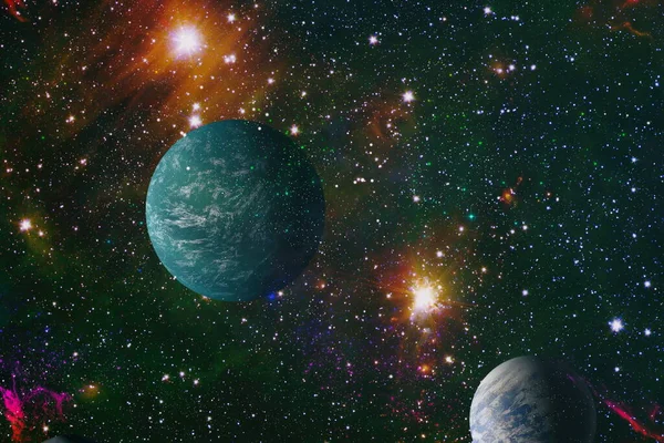 추상적 천문학 은하계의 Nasa 이미지의 — 스톡 사진