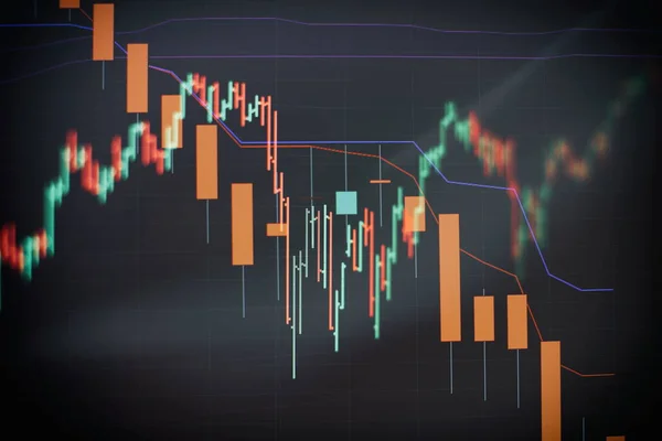 Comercio Mercado Divisas Forex Tipo Cambio Moneda Para Moneda Mundial — Foto de Stock