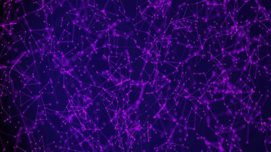 Mavi şehir arka planında küresel ağ bağlantısı ve veri alışverişi, İnternet iletişimi.