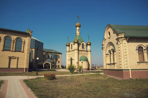 Russische kapel in de Kaukasus. — Stockfoto