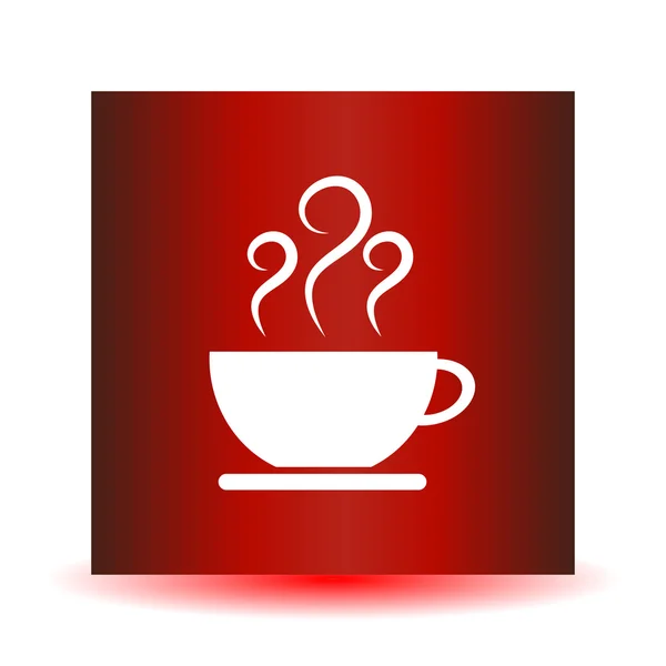 Coffee cup icon, vector. — Stock Vector