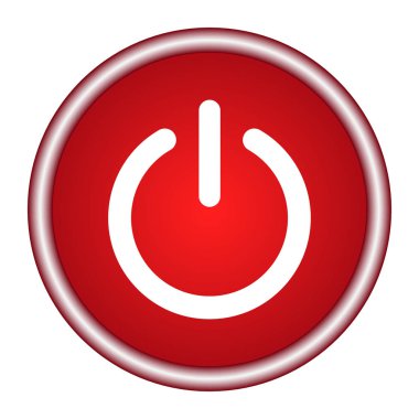 Açma/kapama düğmesi - vektör simgesi