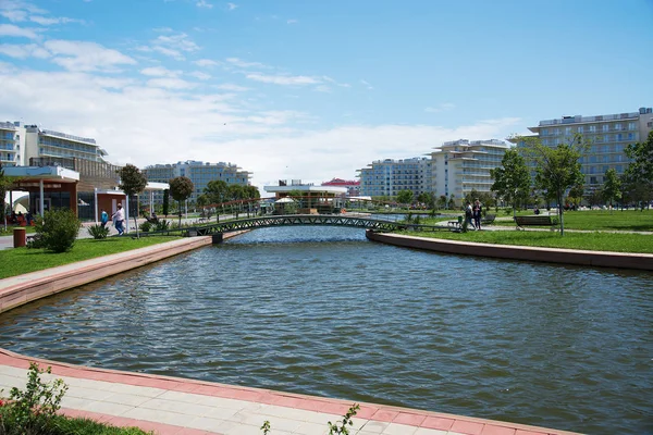 Adler, Rusya - 21 Mayıs 2017 Hotel Sochi Park. Adler, Krasnodar — Stok fotoğraf