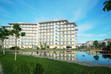 Adler, Rusya - 21 Mayıs 2017 Hotel Sochi Park. Adler, Krasnodar 