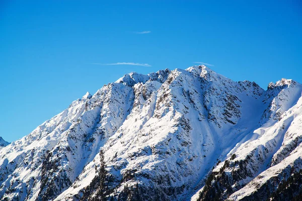 Panorama des österreichischen Skigebiets Ischgl — Stockfoto