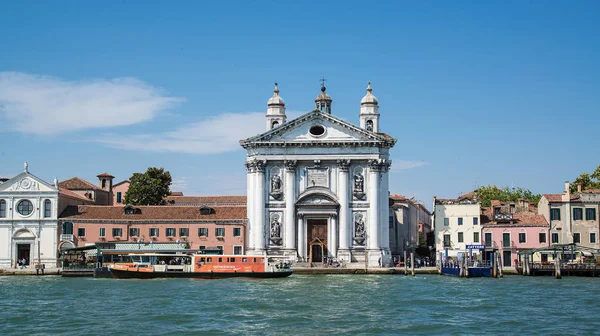 Venedig: 20 juni 2017: Santa Maria del Rosario är en Domin — Stockfoto