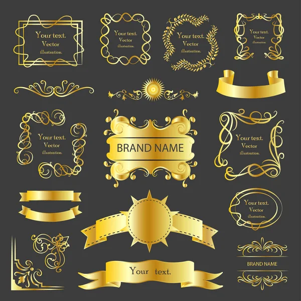 tasarım vektör grafik öğeleri kümesi