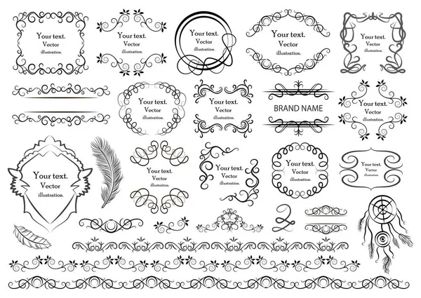 tasarım vektör grafik öğeleri kümesi