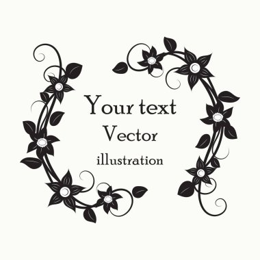 Grafik öğeleri için tasarım. Vektör çizim