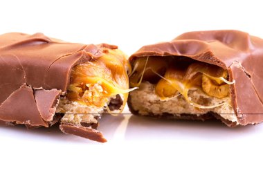 çikolata karamel beyaz ile