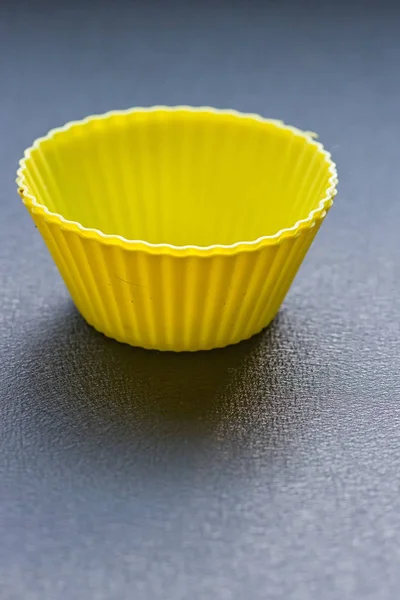 Colorful cupcake silicon molds — Stock Photo, Image