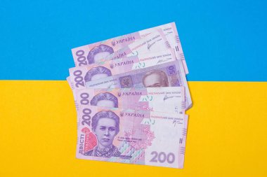 Banknot Ukrayna 200 500hryvnia
