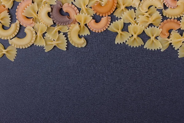 Verschiedene Arten italienischer Pasta — Stockfoto