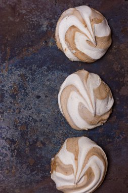 Bir grunge üzerinde kahve zephyr