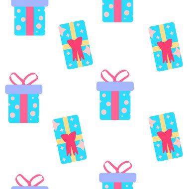 Sevimli parti seamless modeli sunar