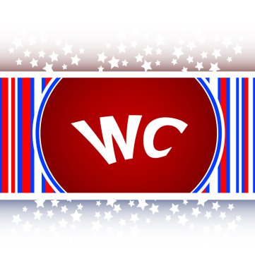 WC simgesi, web düğmesi