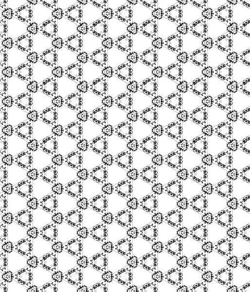 Seamless pattern. Modern stylish texture. Repeating geometric tiles with dotted rhombus — Stock Photo, Image