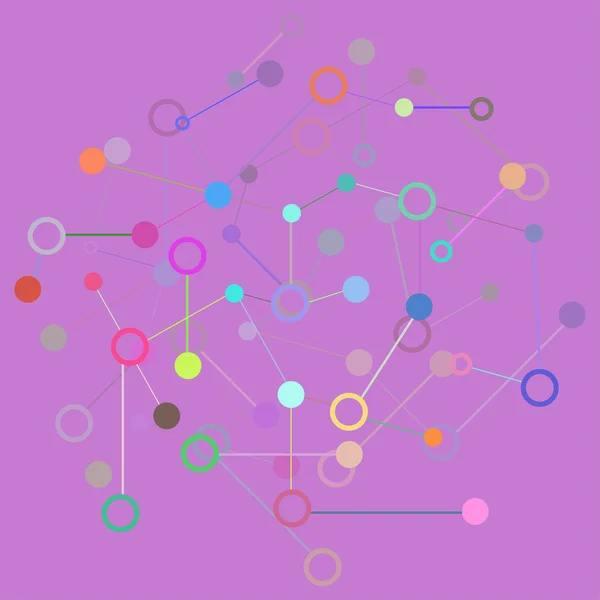 Graficzny koncepcja sieci społecznej. Cząsteczki i komunikacji tła. Projekt graficzny, przydatne do projektowania — Zdjęcie stockowe