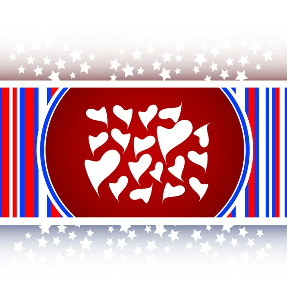 Valentine ensemble de signe cardiaque, bouton web — Photo