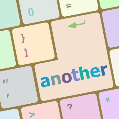 bilgisayar klavye tuşu çubuğundaki başka bir düğme