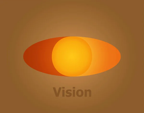 Ögat logotyp vision abstrakt designmall. Business Technology multi-use logotype koncept-ikonen. — Stockfoto