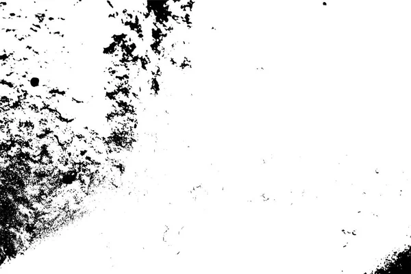 さびたグランジ テクスチャを汚い、バック グラウンド パターンを抽象化します。黒と白 — ストック写真