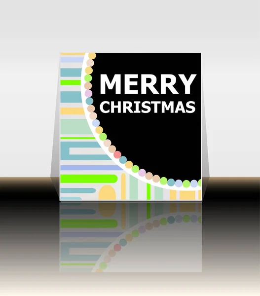 Üdülési kártya, boldog karácsonyt, boldog új évet — Stock Fotó