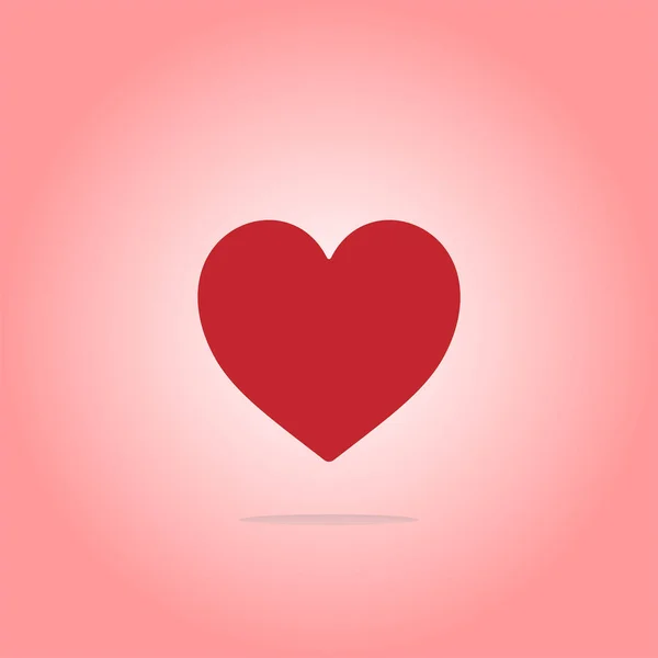 Szív ikon gomb. Holiday szív ikon Art — Stock Fotó