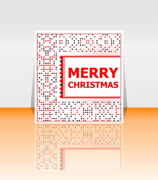 Διακοπών κάρτα, καλά Χριστούγεννα, ευτυχισμένο το νέο έτος — Φωτογραφία Αρχείου