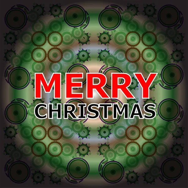 Merry Christmas message and abstract vintage grunge background. — Stock Photo, Image