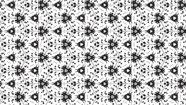 seamless modeli. Şık arka plan stilize yaprakları ile