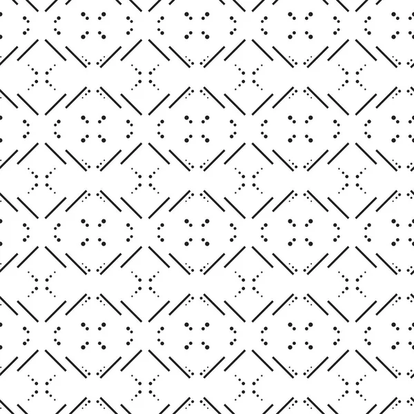 Seamless pattern. Modern stylish texture. Repeating geometric tiles with dotted rhombus — Stock Photo, Image